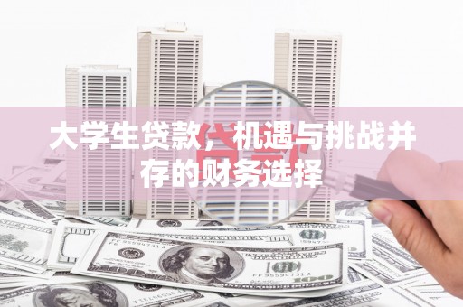 白碱滩大学生贷款，机遇与挑战并存的财务选择