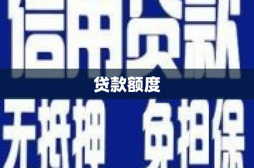 白碱滩贷款额度