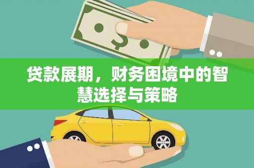 白碱滩贷款展期，财务困境中的智慧选择与策略