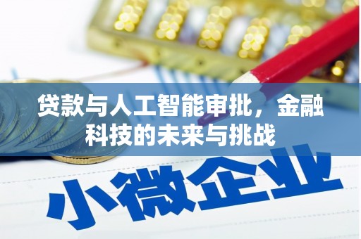 白碱滩贷款与人工智能审批，金融科技的未来与挑战