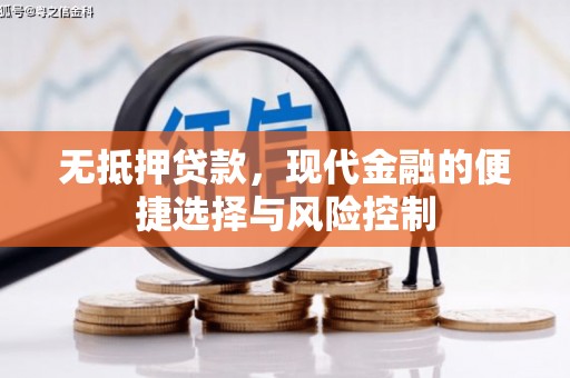 白碱滩无抵押贷款，现代金融的便捷选择与风险控制