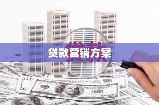 白碱滩贷款营销方案