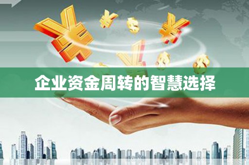 白碱滩企业资金周转的智慧选择