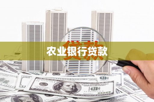 白碱滩农业银行贷款