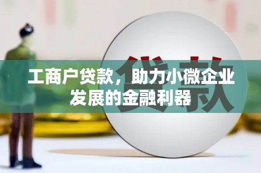 白碱滩工商户贷款，助力小微企业发展的金融利器