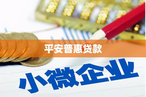白碱滩平安普惠贷款