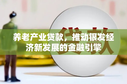 白碱滩养老产业贷款，推动银发经济新发展的金融引擎