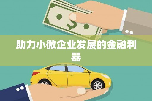 白碱滩助力小微企业发展的金融利器