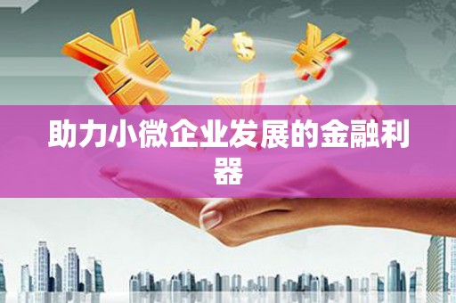 白碱滩助力小微企业发展的金融利器