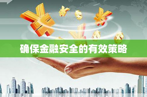 白碱滩确保金融安全的有效策略