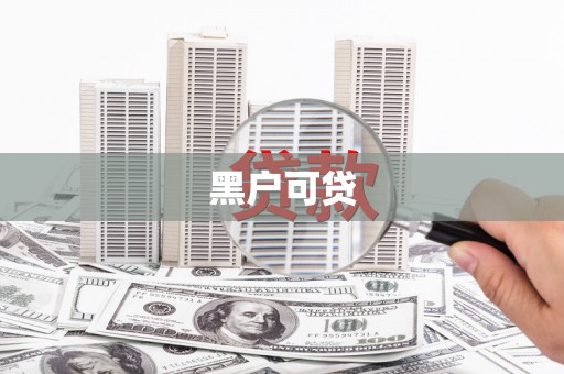 白碱滩黑户可贷